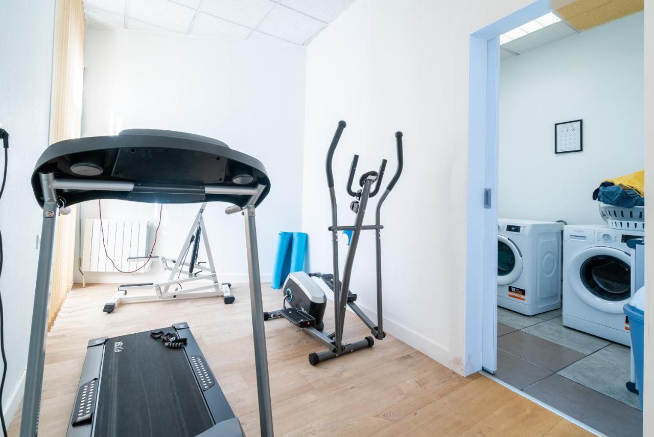 Duplex Lafargue Game Room Baby Foot Salle De Sport Jeux De Societe Limoges Buitenkant foto