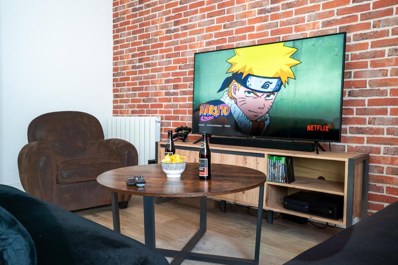 Duplex Lafargue Game Room Baby Foot Salle De Sport Jeux De Societe Limoges Buitenkant foto